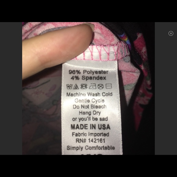 XXS Pink Floral LuLaRoe Irma Tunic - BNWT - Picture 4 of 5